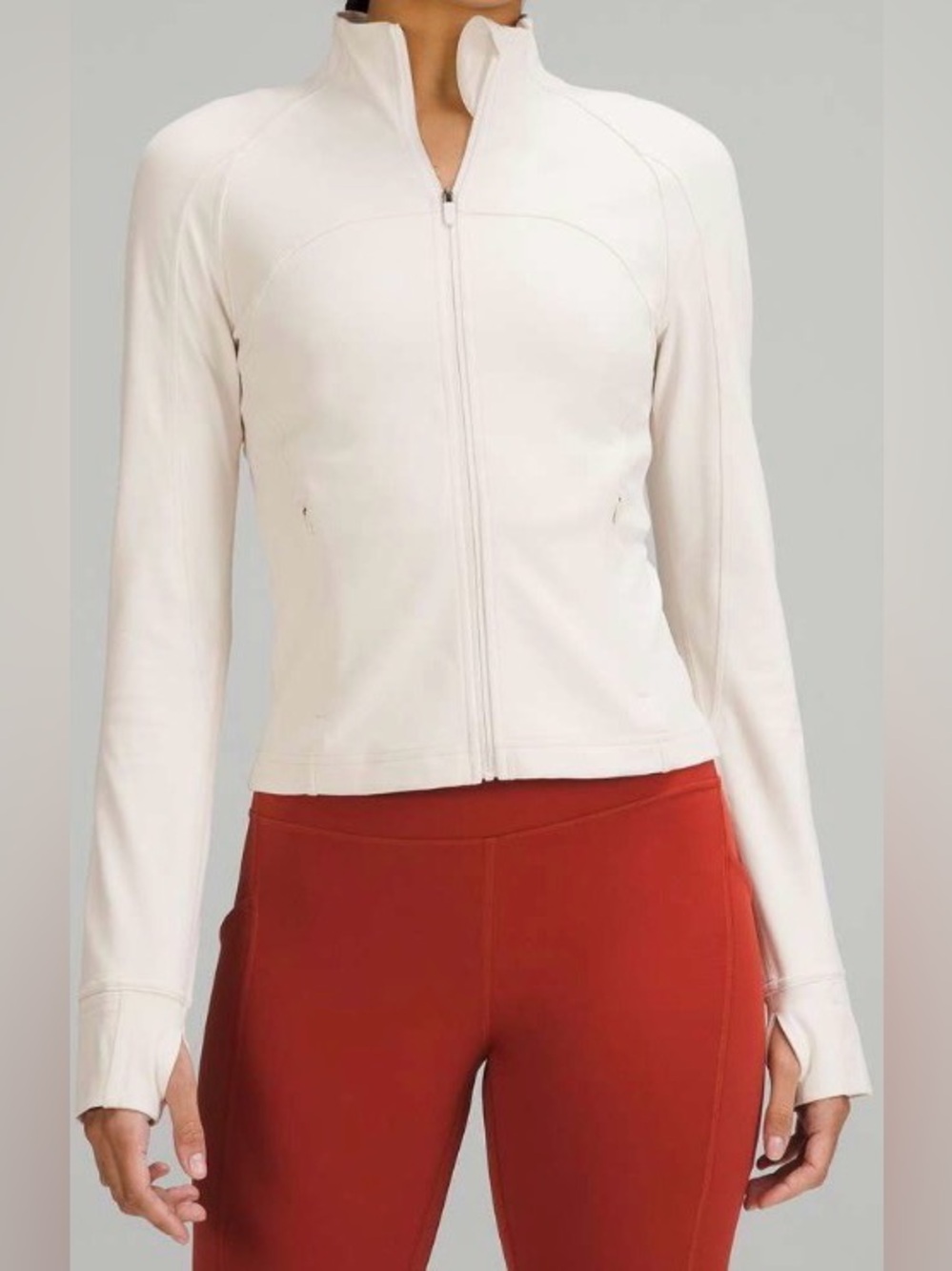NWOT New Lululemon Nulu Cropped Define Jacket White Opal